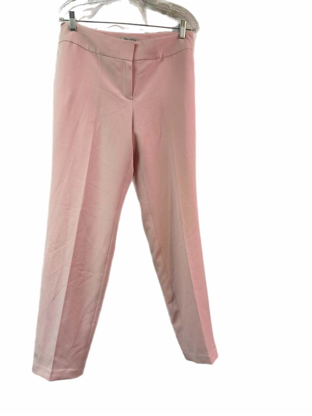 Kasper Women's Pink Mid-Rise Straight Suit Pants